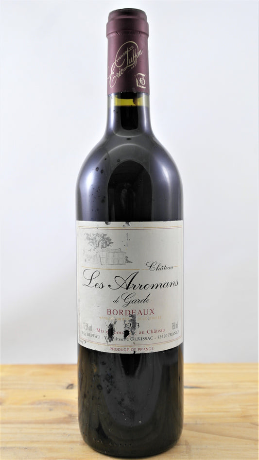 Château Les Arromans de Garde ELA Vin 2003