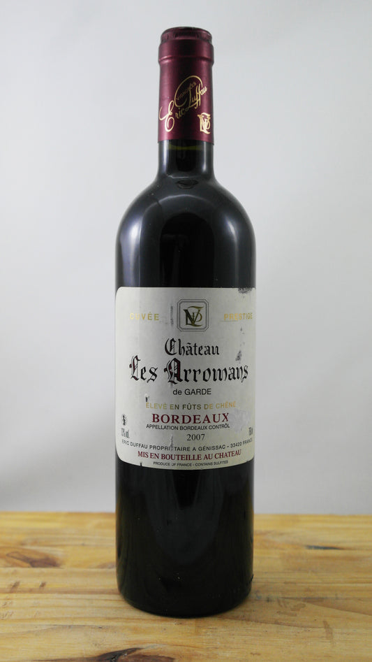 Château Les Arromans de Garde Cuvée Prestige Vin 2007