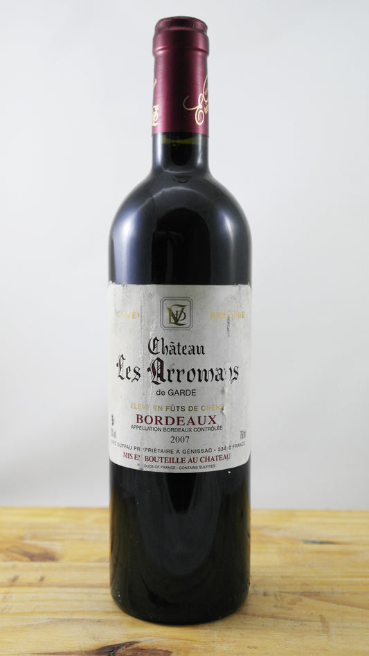 Château Les Arromans de Garde Cuvée Prestige EA Vin 2007