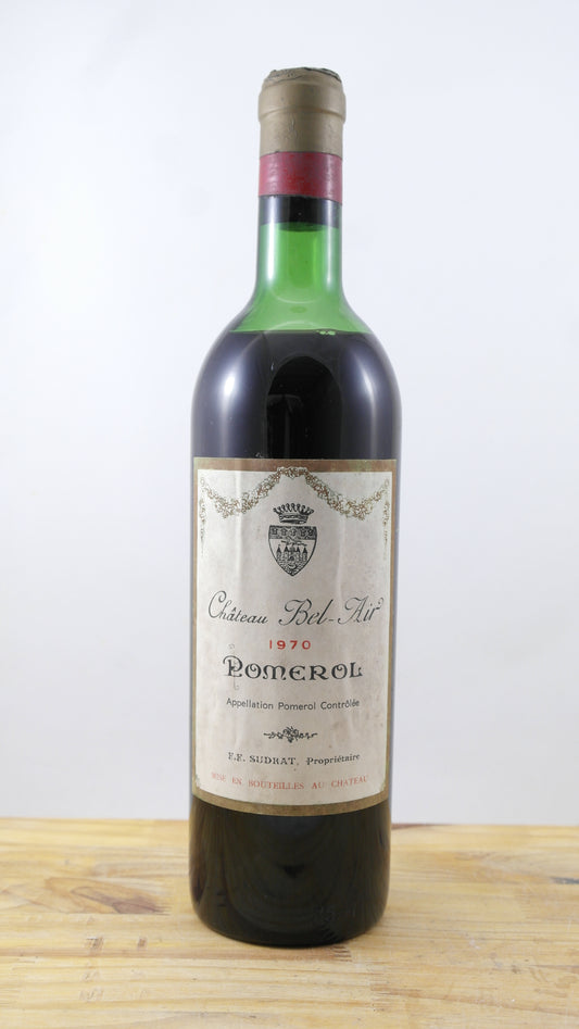 Château Bel-Air NB Vin 1970