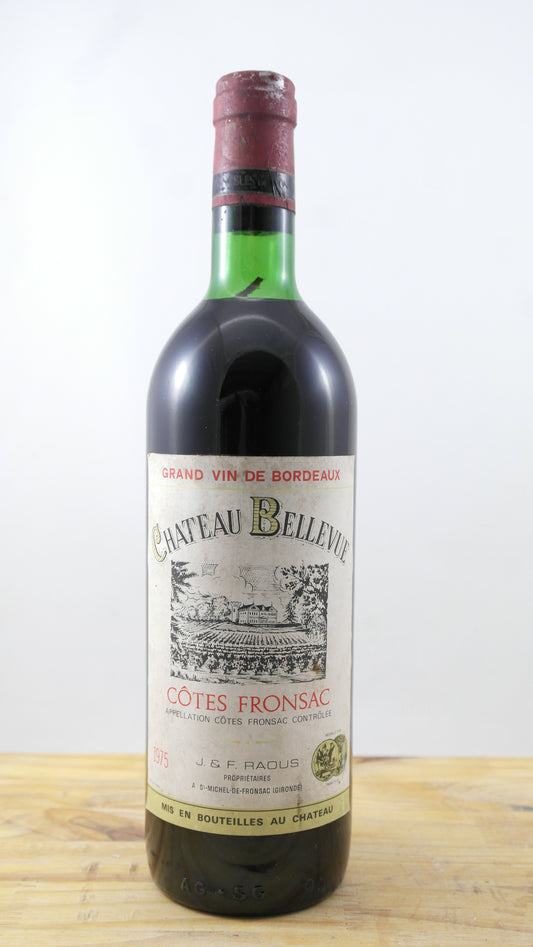 Chateau Bellevue NB Vin 1975