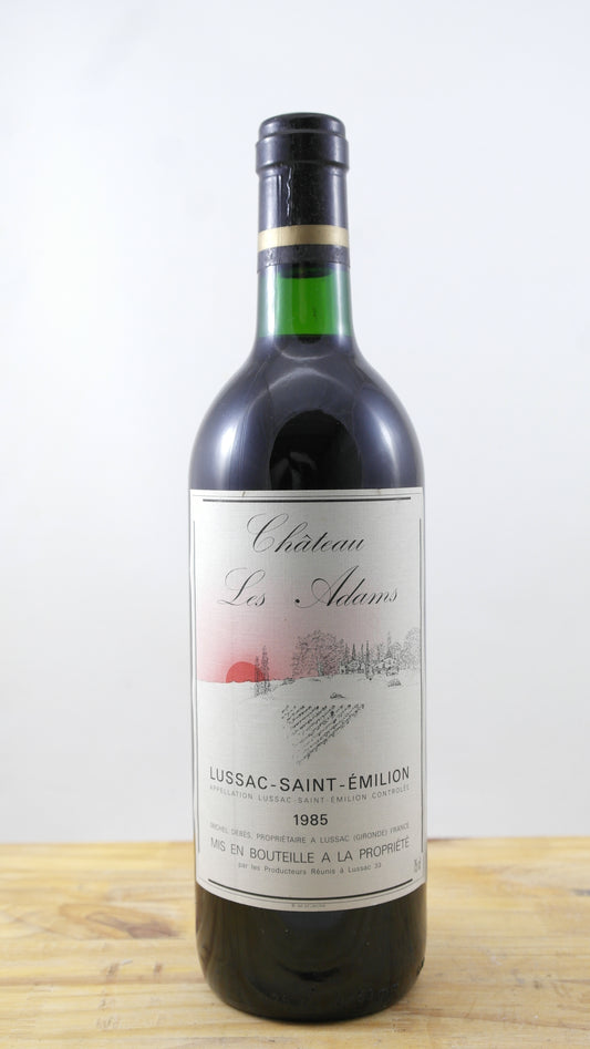 Château Les Adams Vin 1985