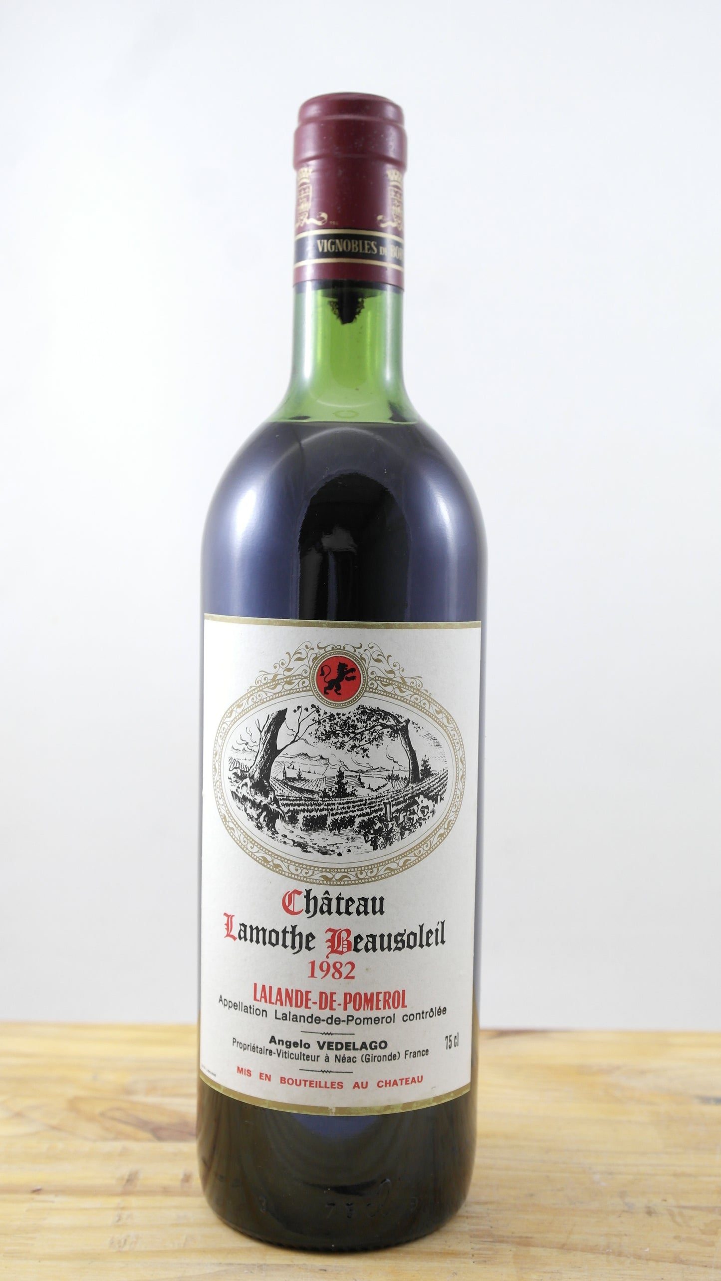 Château Lamothe Beausoleil NB Vin 1982
