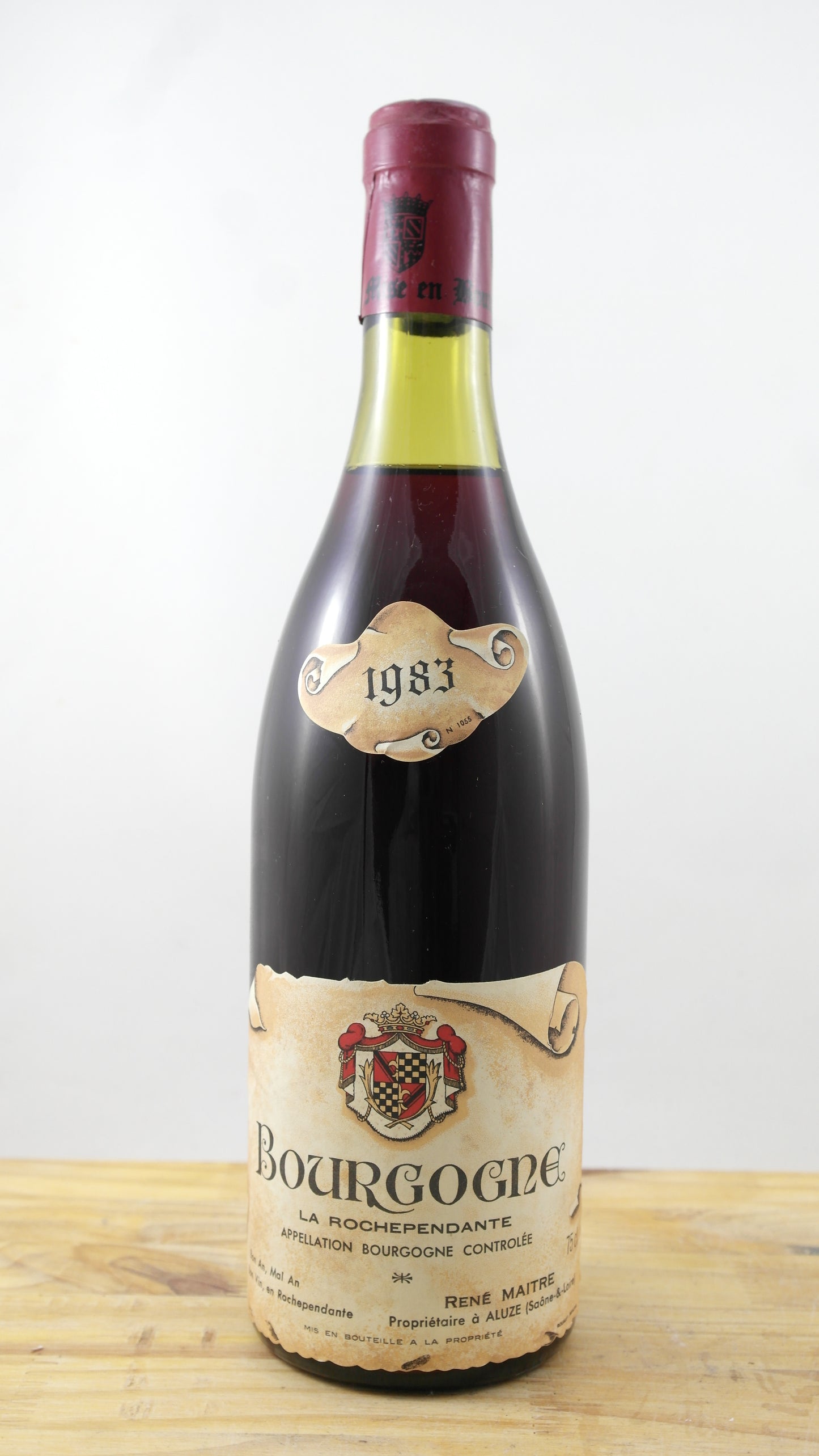 Bourgogne La Rochependante NB Vin 1983