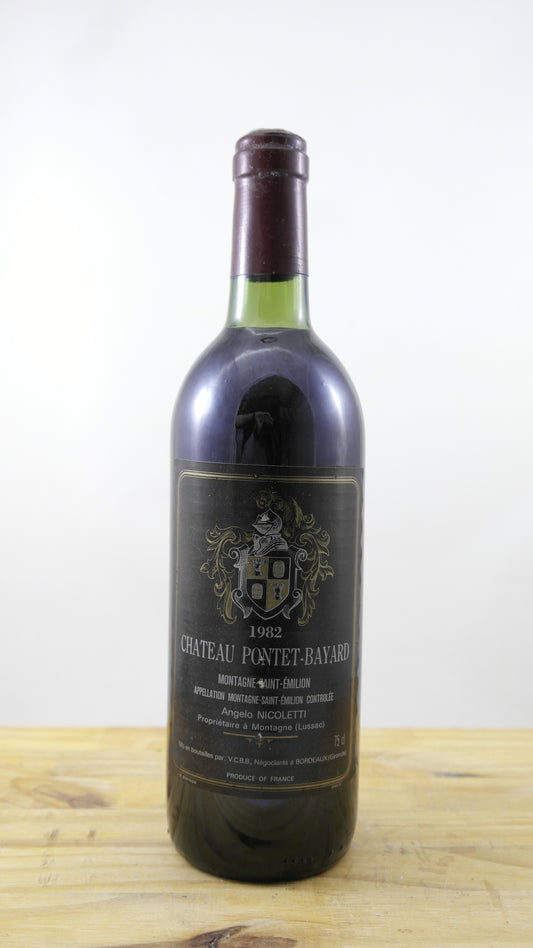 Château Pontet-Bayard Vin 1982