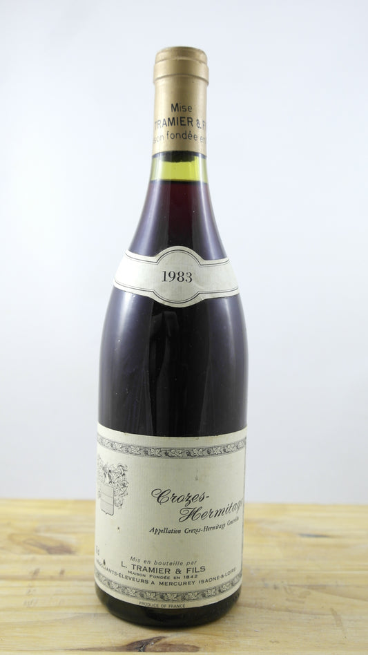 Croze Hermitage L.Tramier & Fils Vin 1983