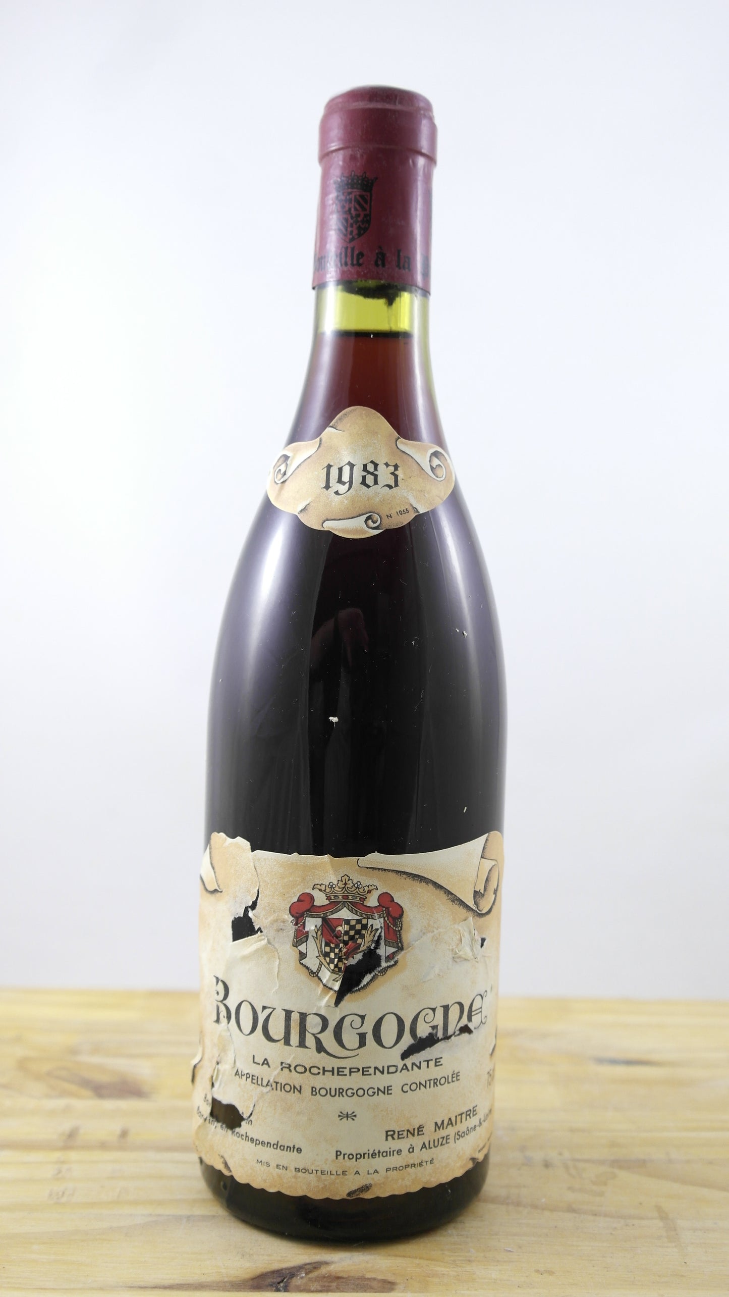 Bourgogne La Rochependante EA Vin 1983