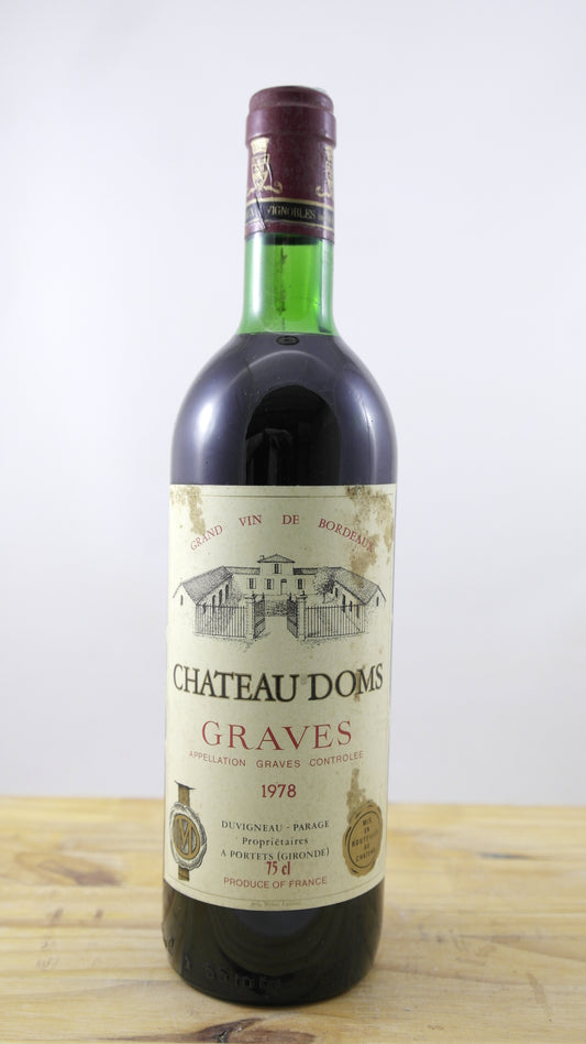 Chateau Doms NB Vin 1978