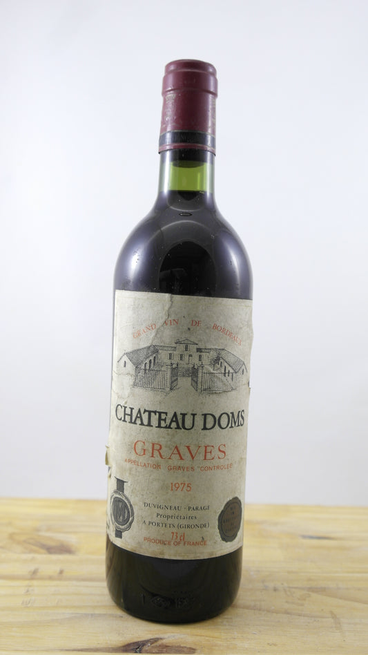 Chateau Doms Vin 1975