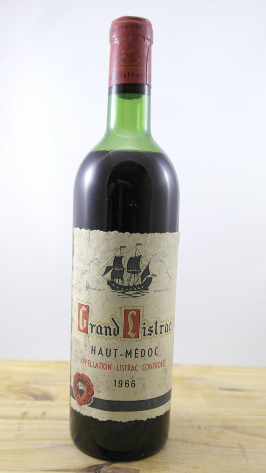 Grand Listrac Haut-Médoc NB Vin 1966