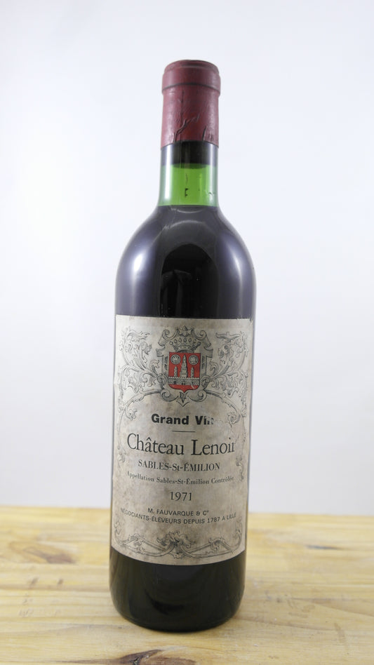 Château Lenoir Vin 1971