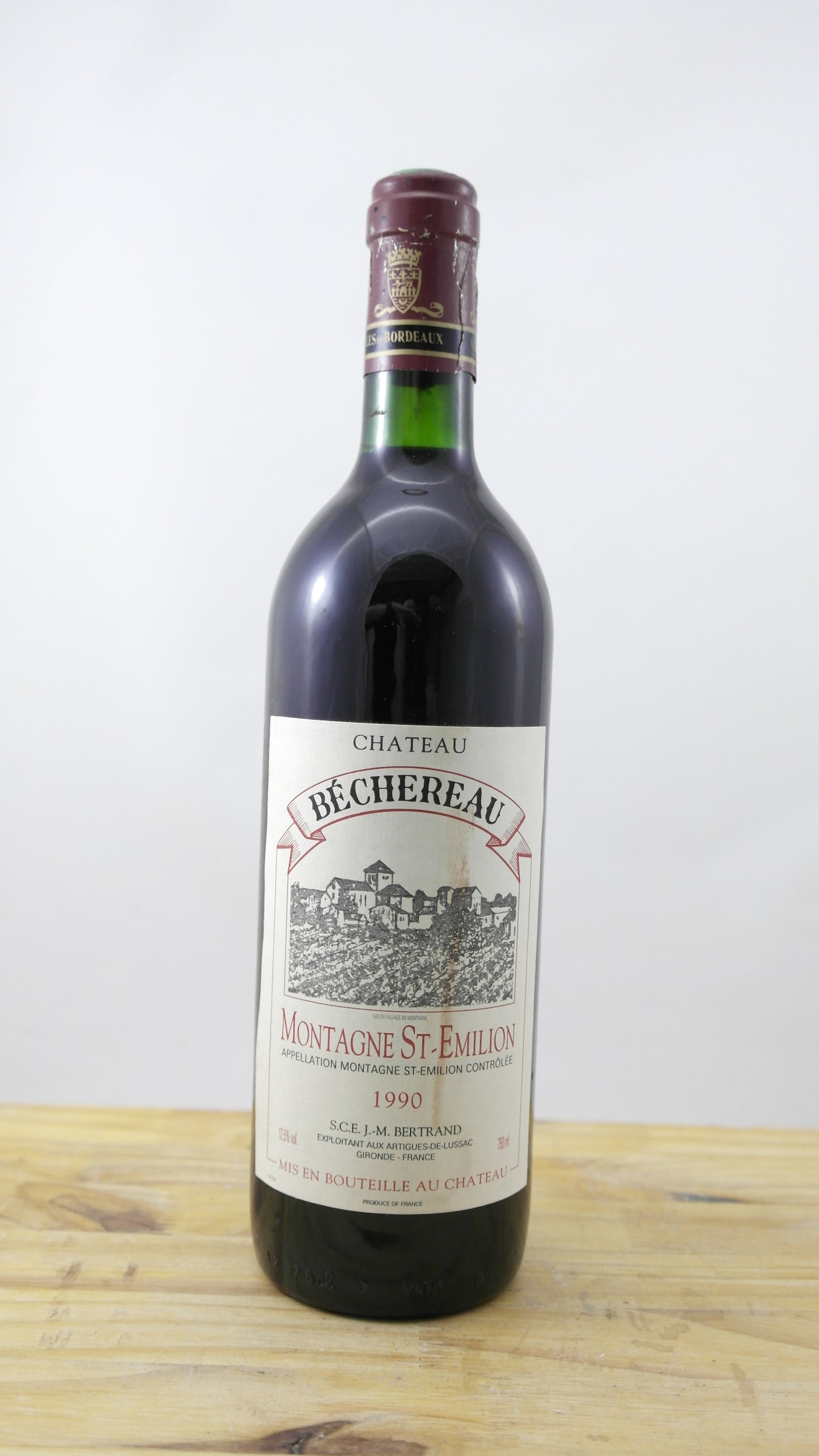 Château Béchereau Vin 1990