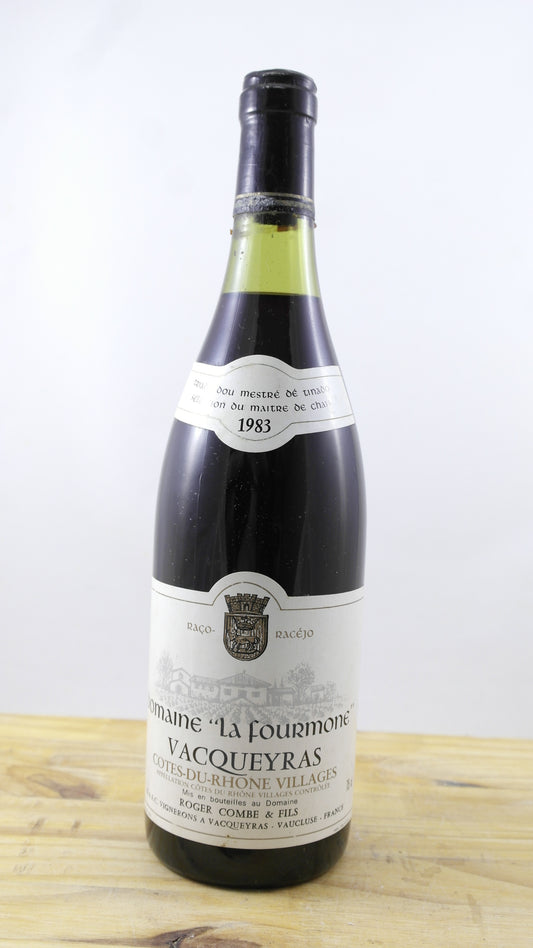 Domaine La Fourmone Vaqueyras Vin 1983