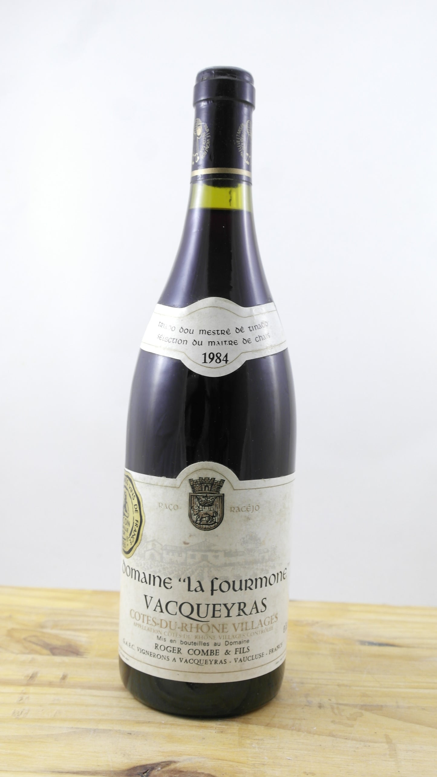 Domaine La Fourmone Vaqueyras Vin 1984