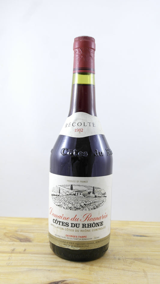 Domaine du Romarin Vin 1982