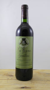 La Rose Pauillac Vin 1999