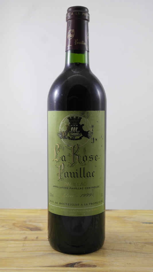 La Rose Pauillac ELA Vin 1999