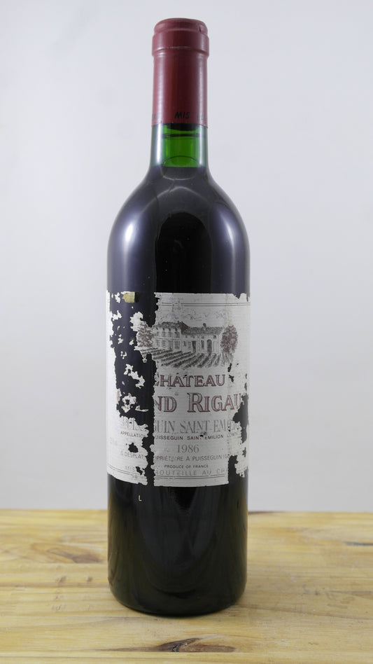 Château Grand Rigaud EA Vin 1986