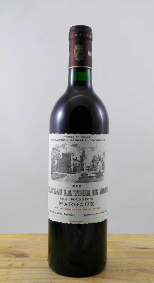 Château La Tour de Mons Vin 1988