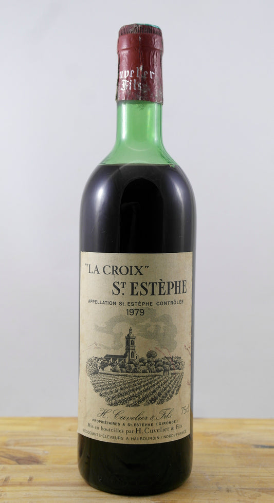 La Croix St Estèphe Vin 1979