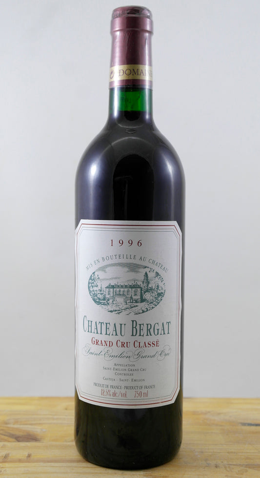 Chateau Bergat Vin 1996