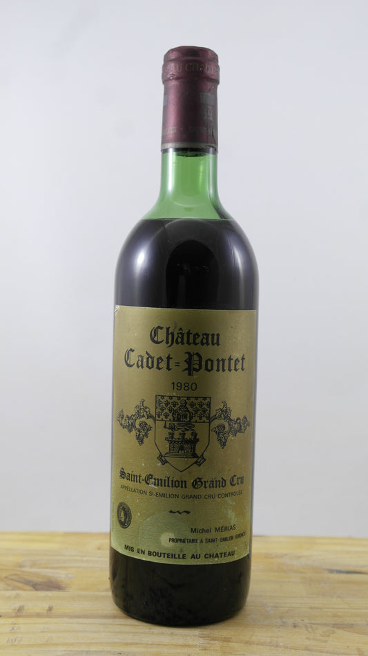 Château Cadet-Pontet NB Vin 1980