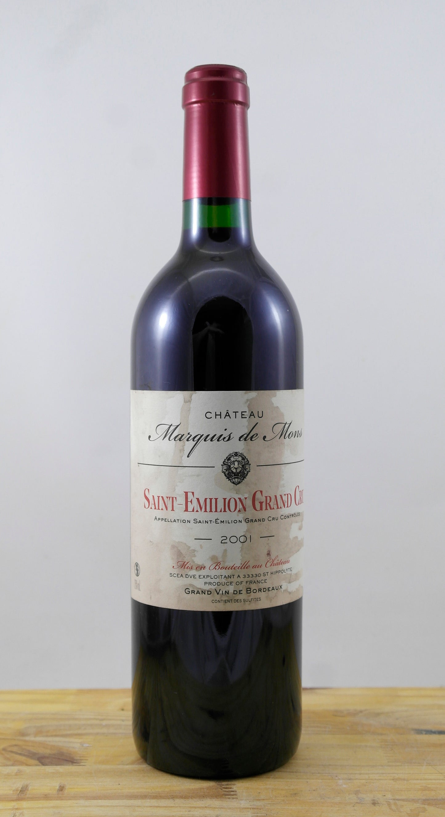 Château Marquis de Mons Vin 2001