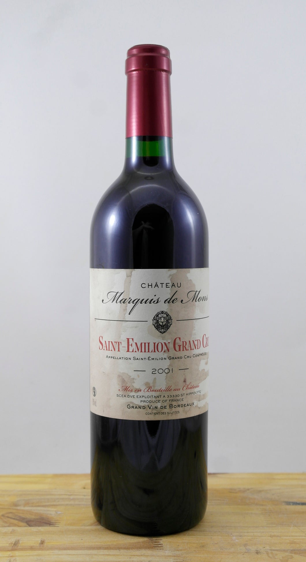 Château Marquis de Mons Vin 2001