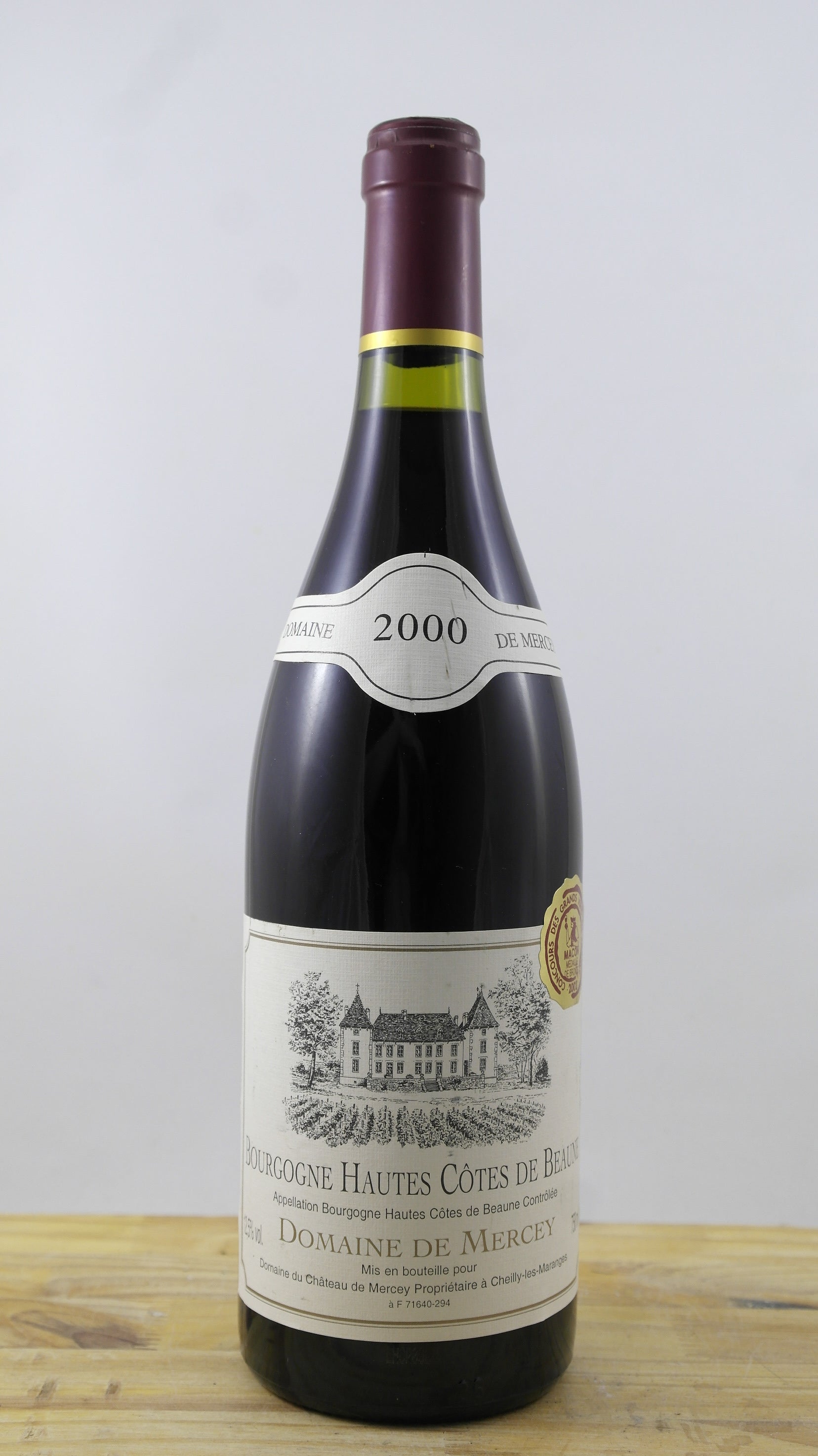 Hautes Côtes de Beaune Domaine de Mercey Vin 2000