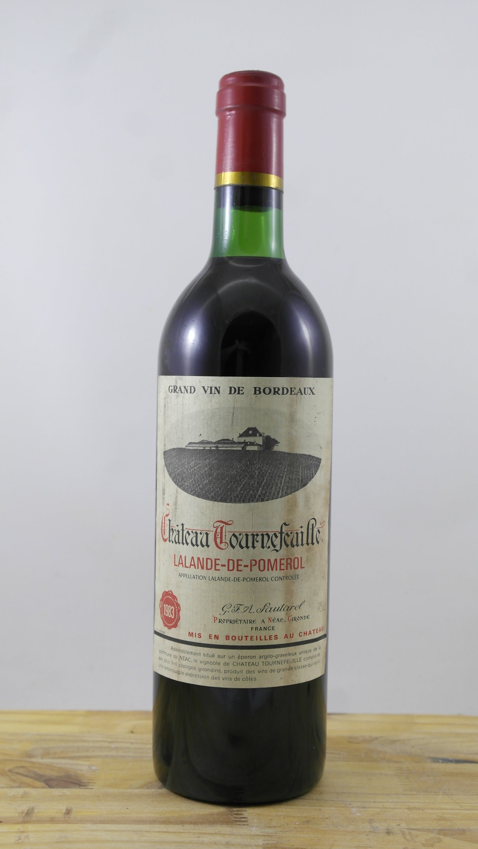 Château Tournefeuille Vin 1983