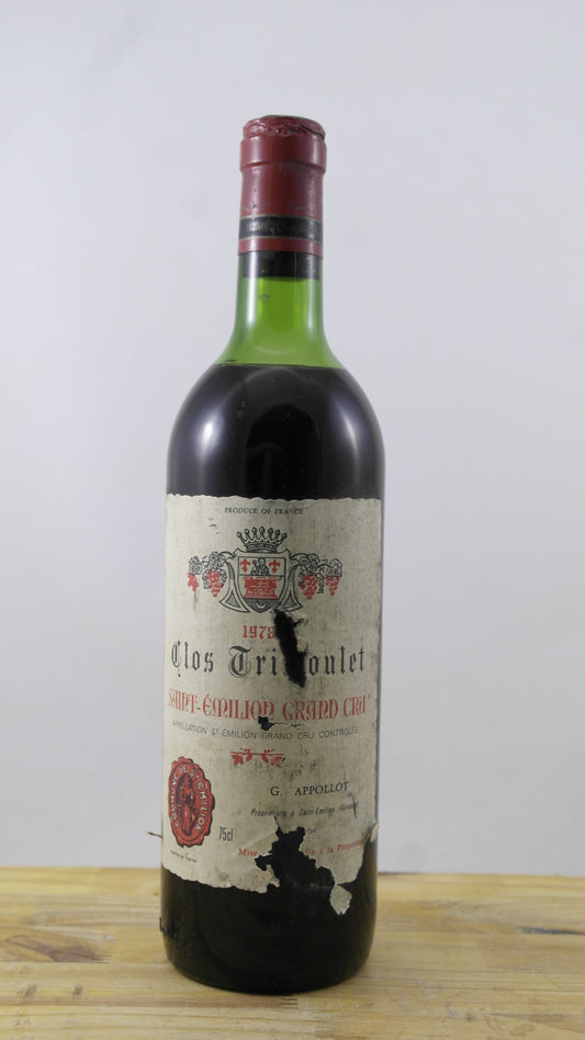 Clos Trimoulet Vin 1978