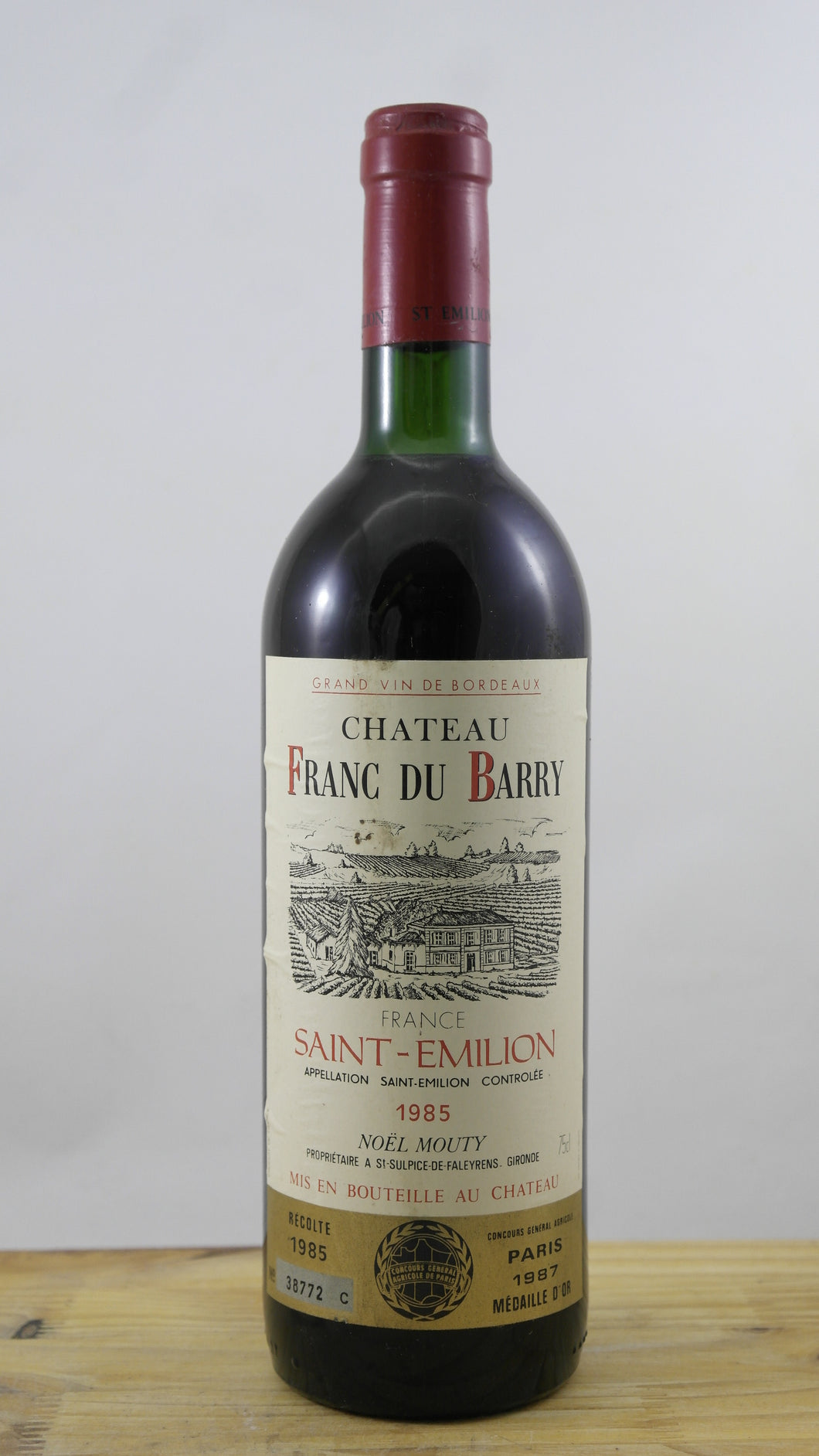 Château Franc du Barry Vin 1985