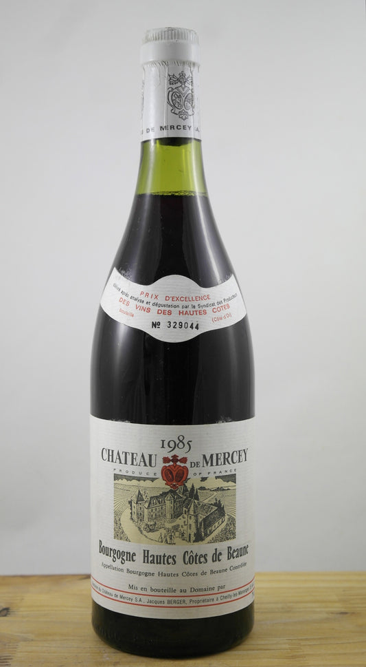 Château de Mercey Vin 1985