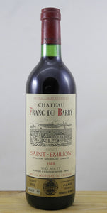 Château Franc du Barry Vin 1983