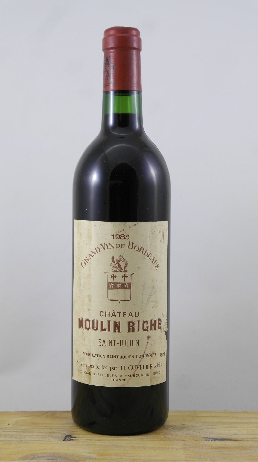 Château Moulin Riche Vin 1983