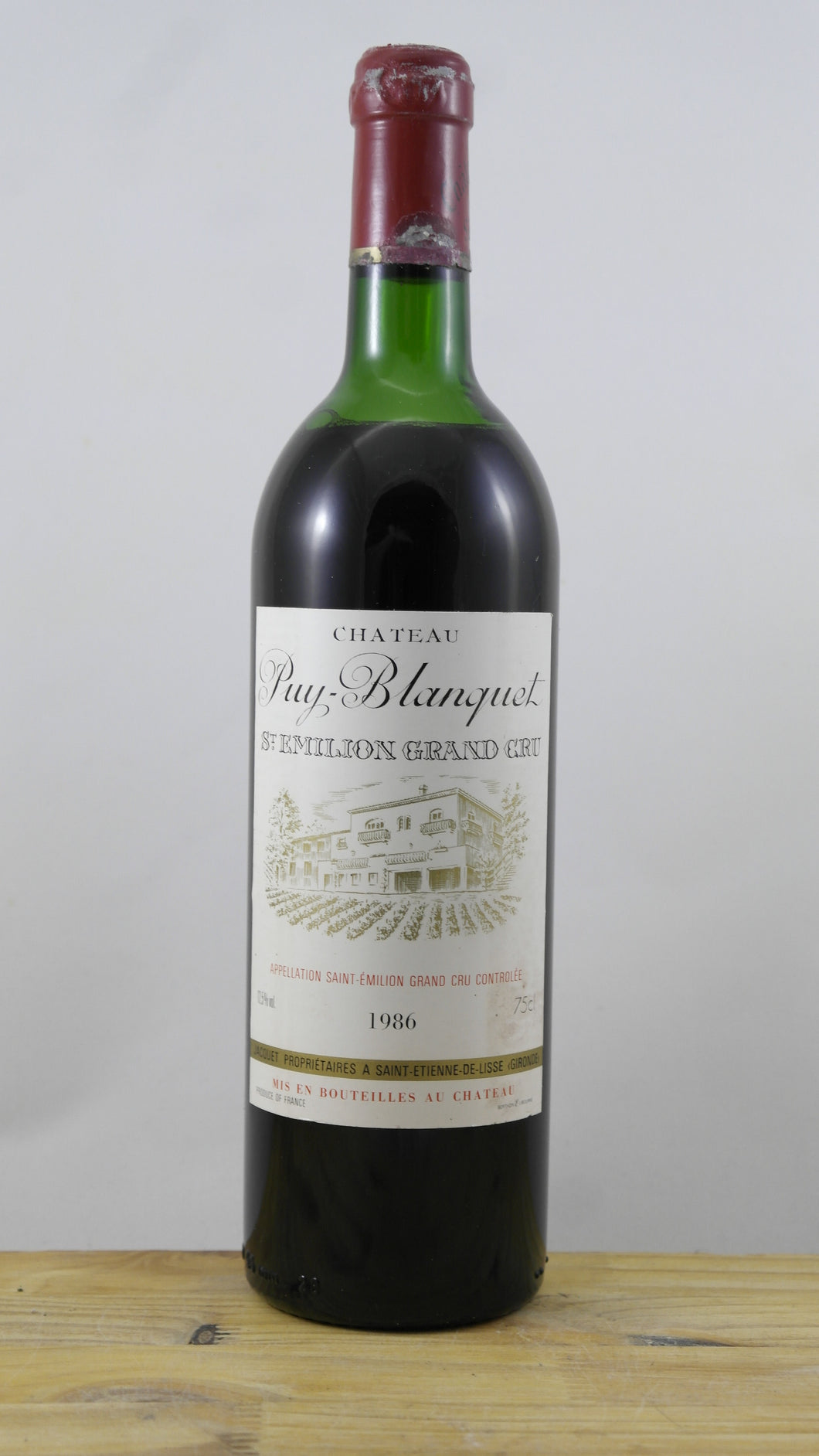 Château Puy-Blanquet  Vin 1986