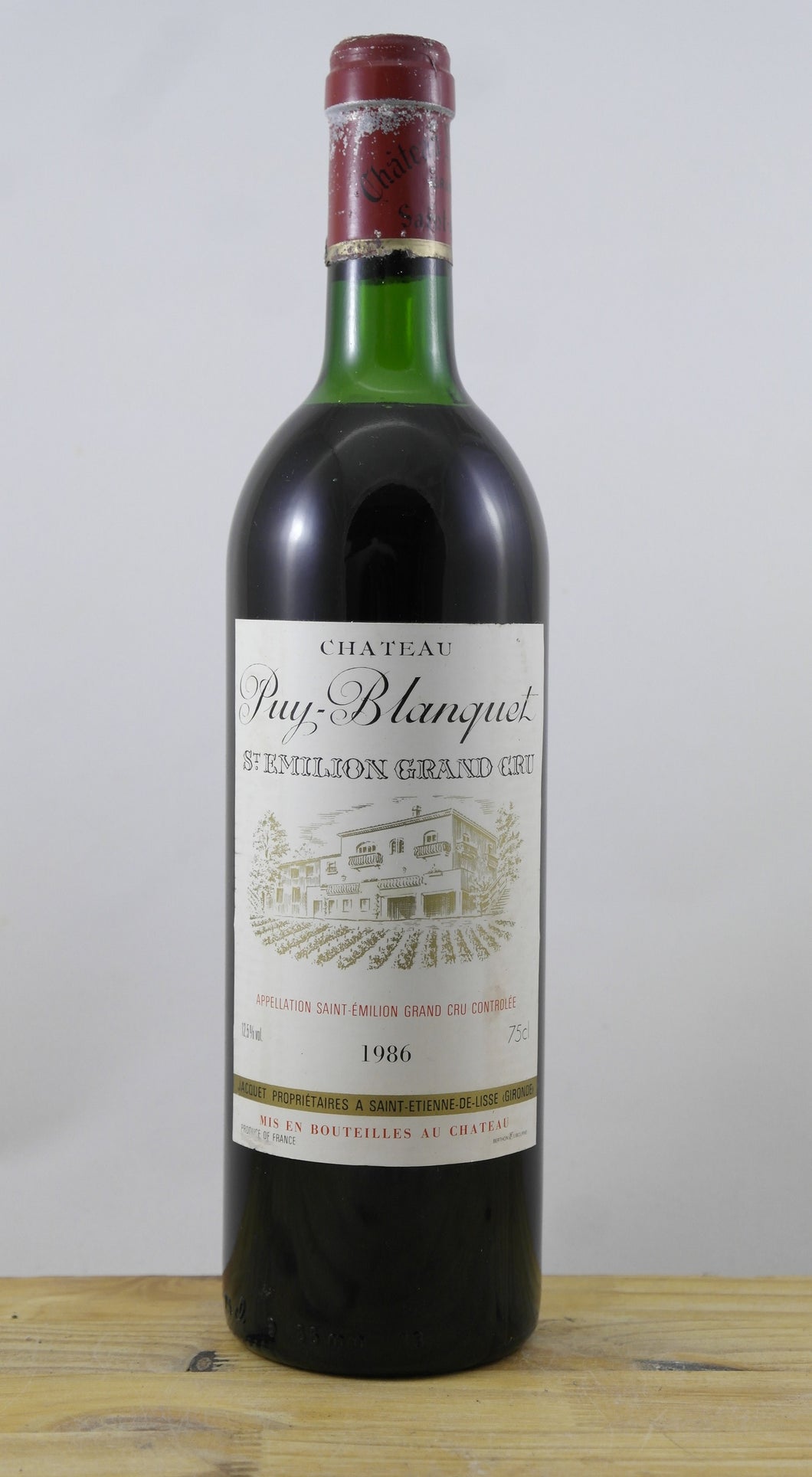 Château Puy-Blanquet CA Vin 1986