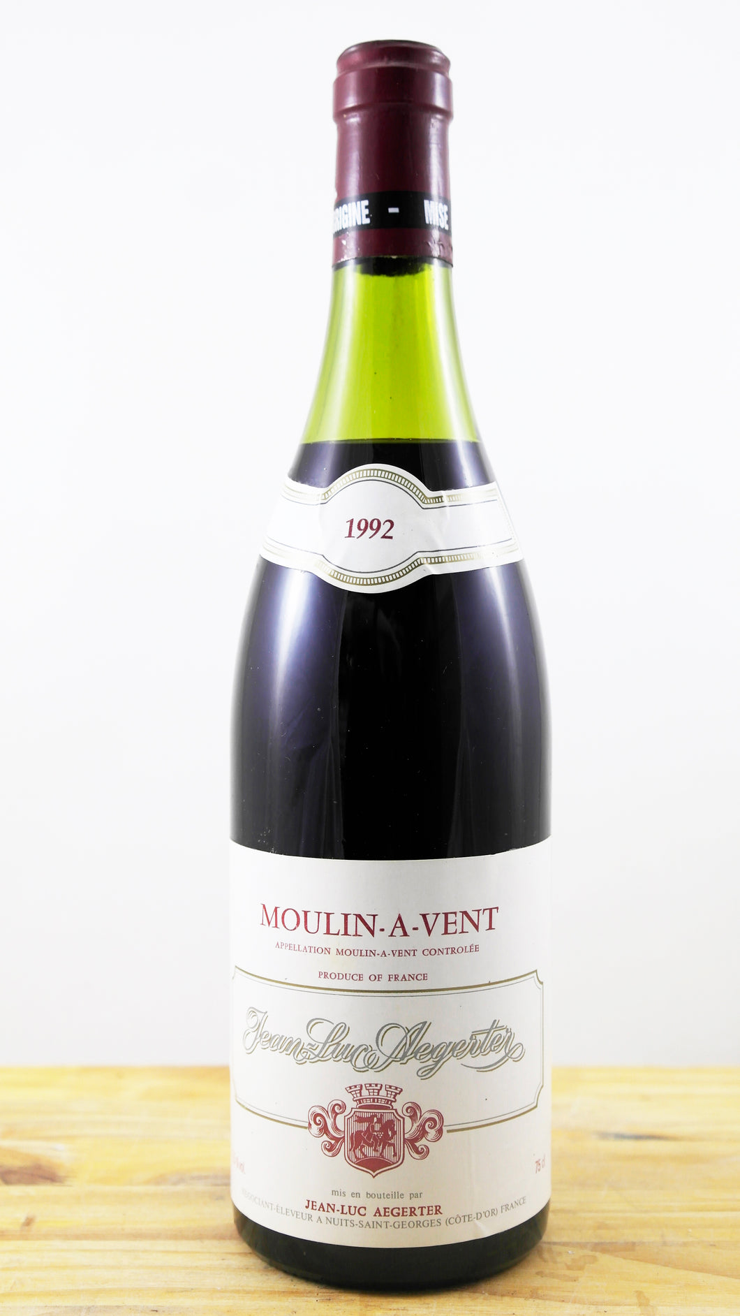Moulin à Vent Aegerter NB Vin 1992