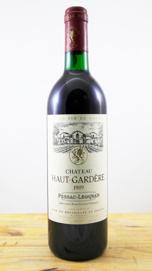 Château Haut-Gardère TLB Vin 1989