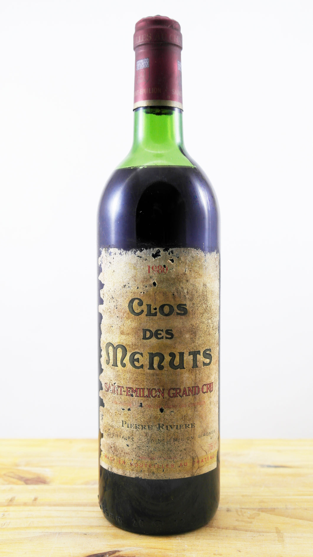 Clos des Menuts NB Vin 1980
