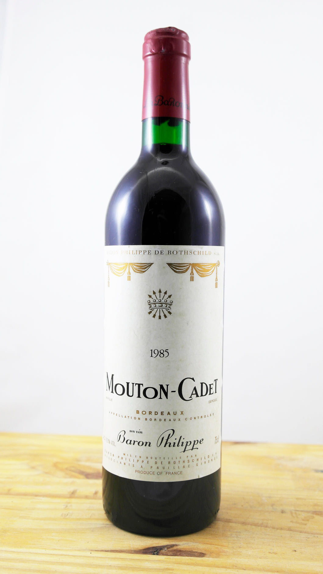 Mouton Cadet Rothschild Vin 1985