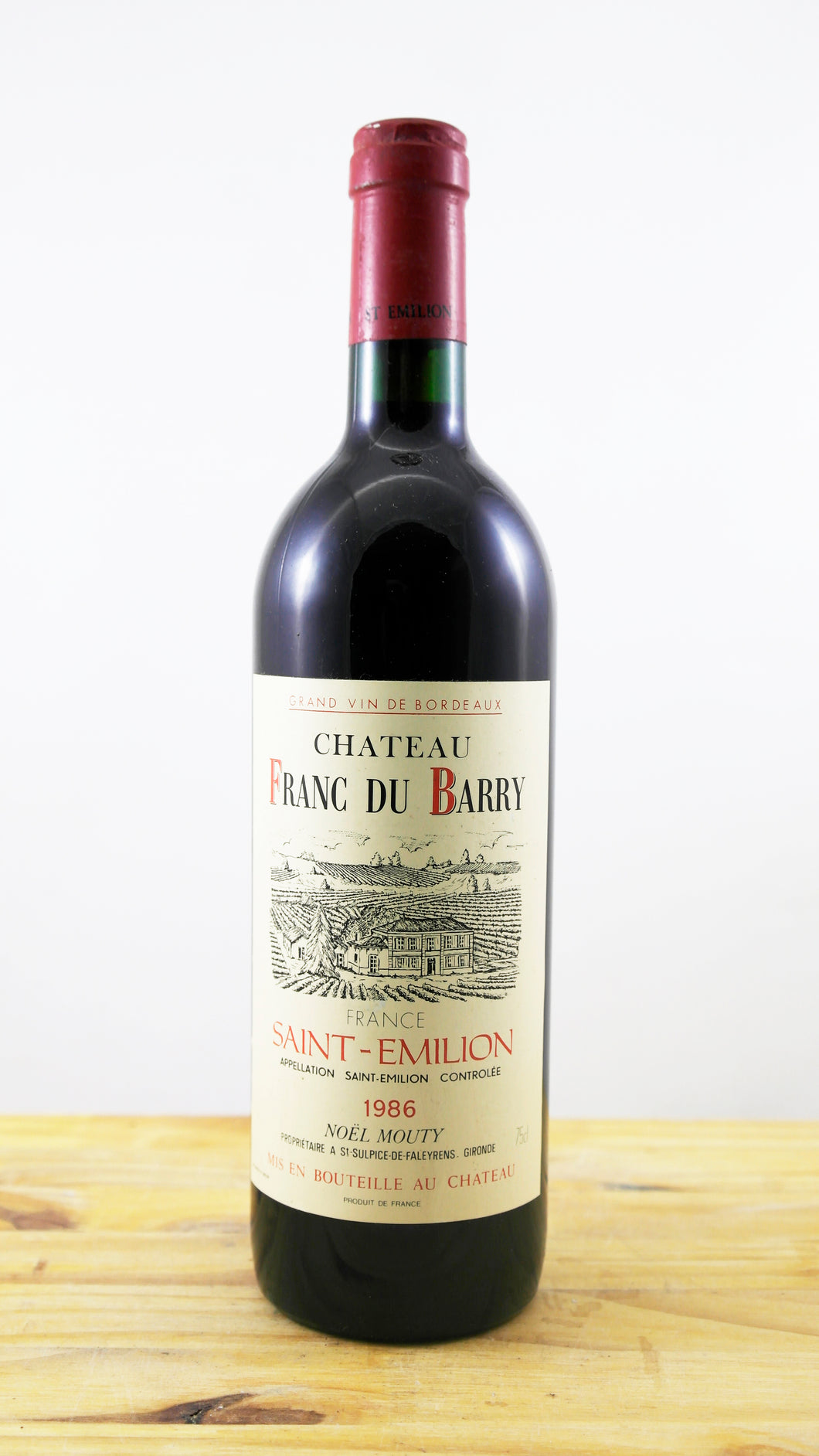 Château Franc du Barry TLB Vin 1986