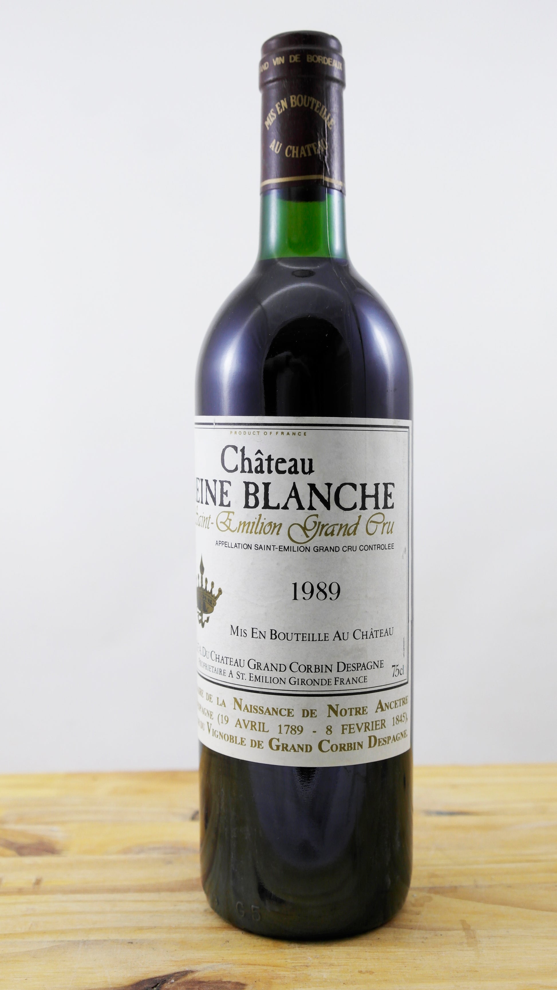 Château Reine Blanche Vin 1989