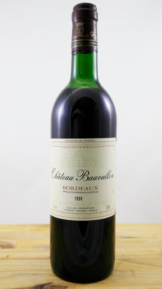 Chäteau Bauvallon Vin 1996