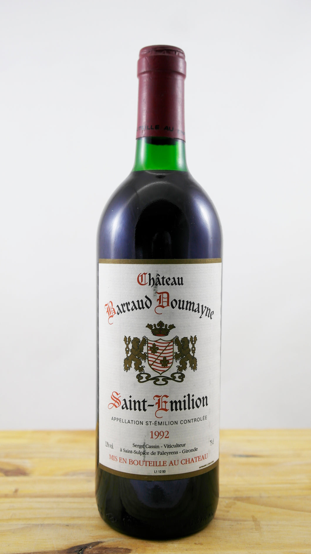 Château Barraud Doumayne Vin 1992