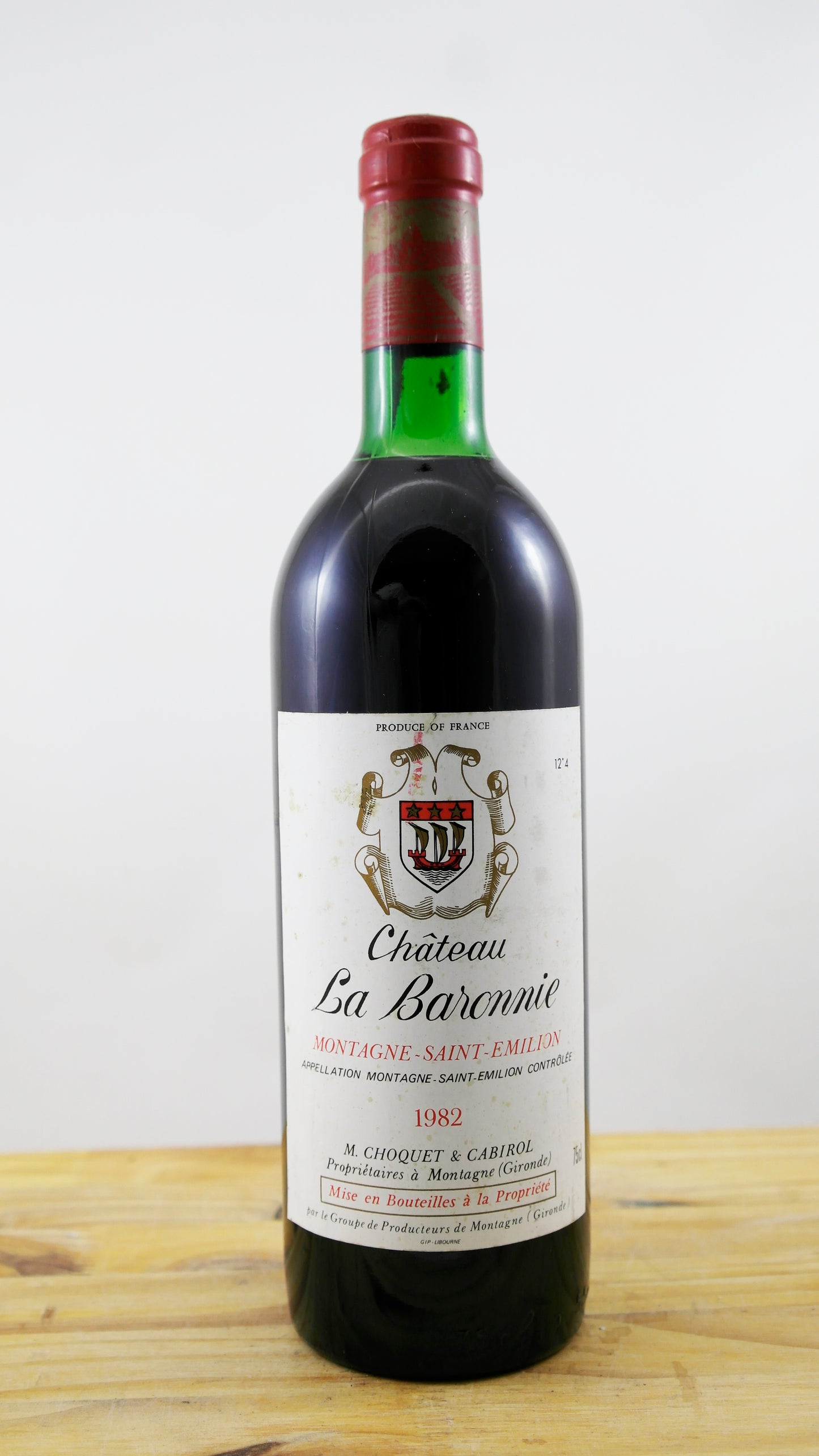 Château La Baronnie Vin 1982