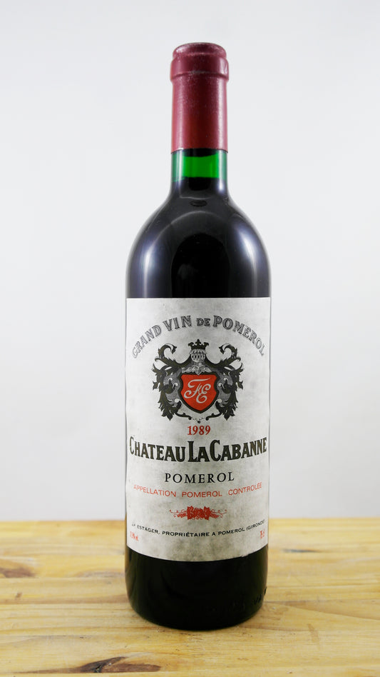 Château La Cabanne Vin 1989