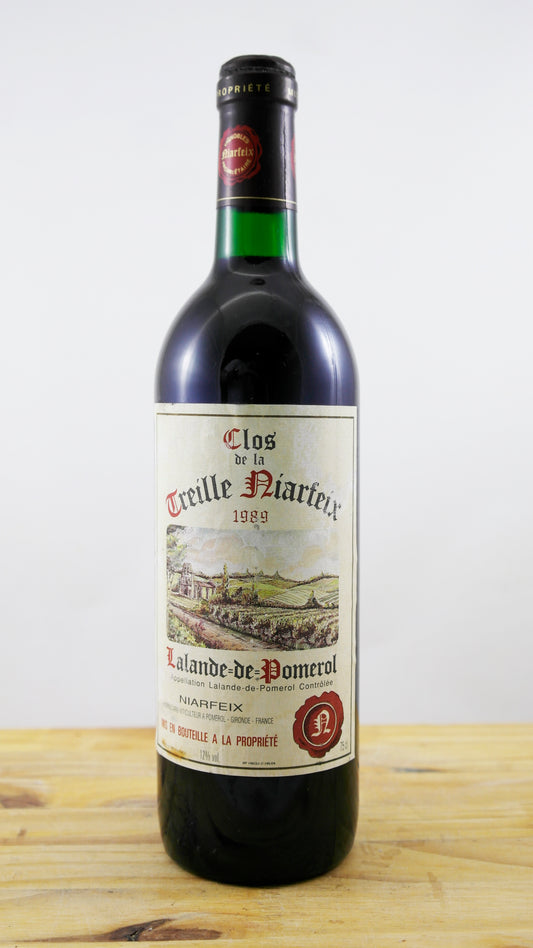Clos de la Treille Niarfeix Vin 1989