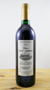 Château Haut-Barrail Vin 1992