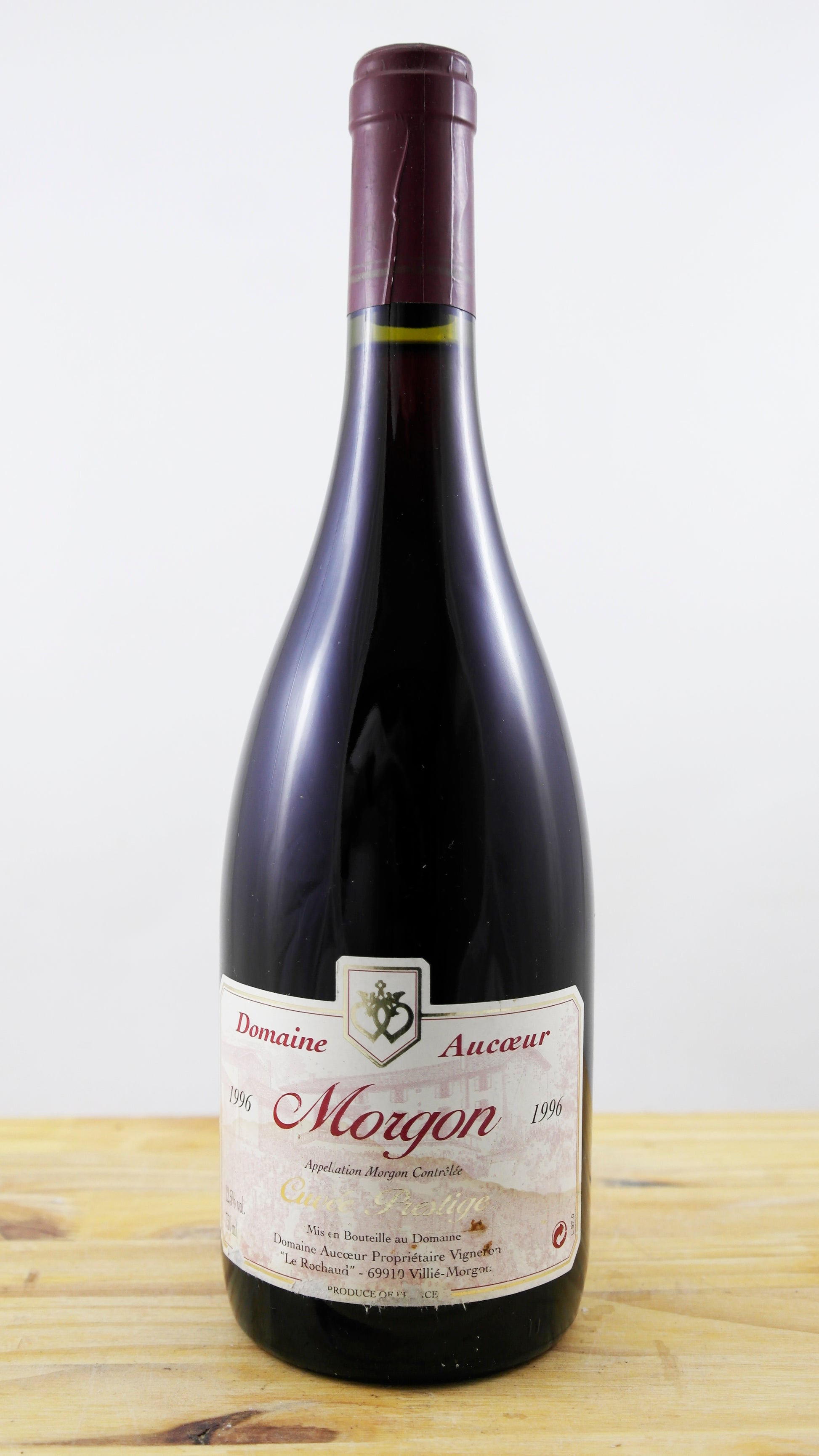 Morgon Domaine Aucoeur Vin 1996